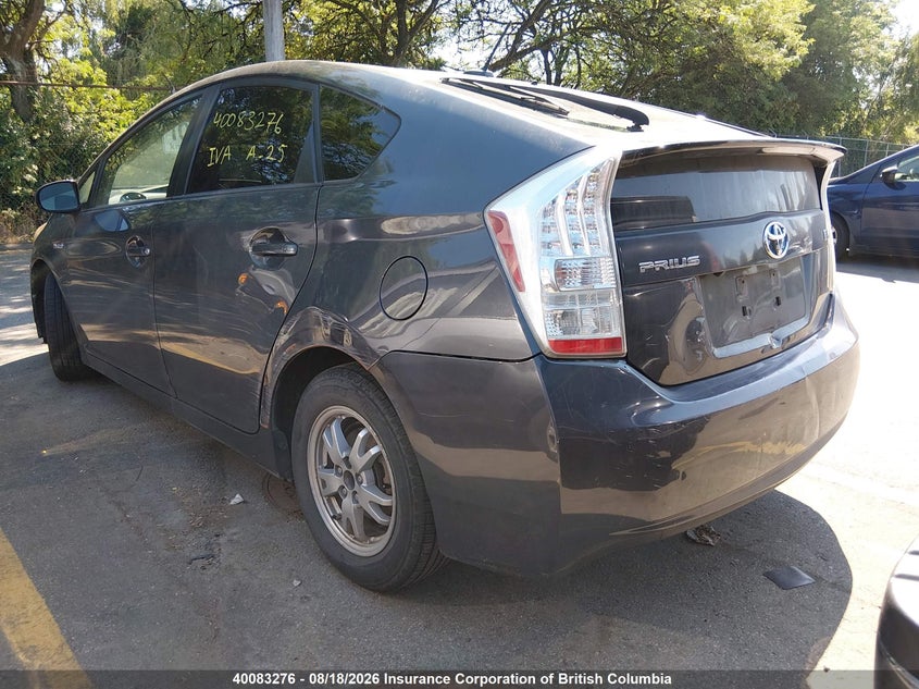 Vin: jtdkn3du6a0001129, lot: 30106943, toyota prius 20103