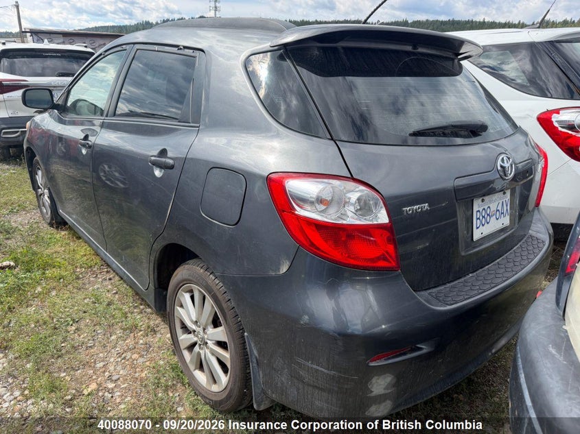 Vin: 2t1ku4ee9ac343597, lot: 30106954, toyota matrix 20103