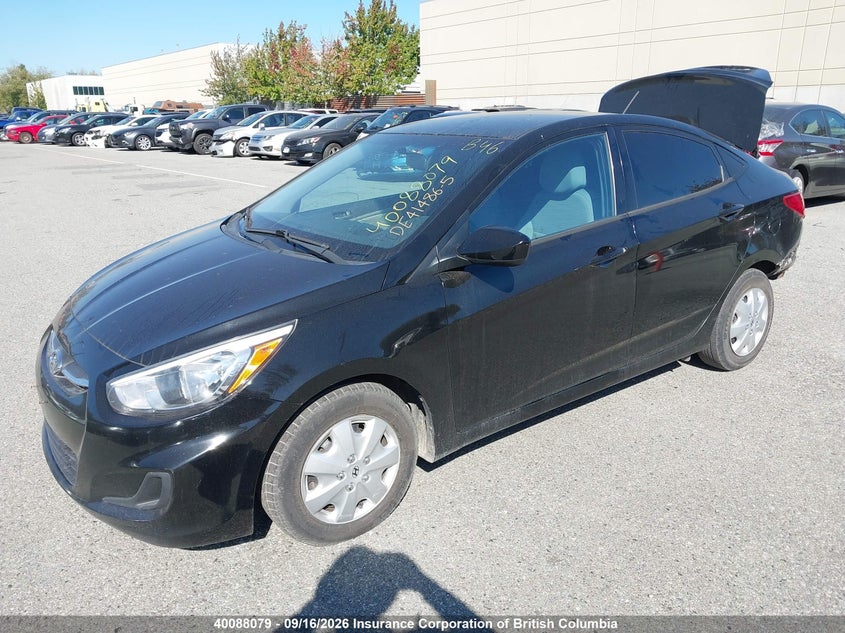 Vin: kmhct4ae0fu912601, lot: 30106963, hyundai accent gls 20152