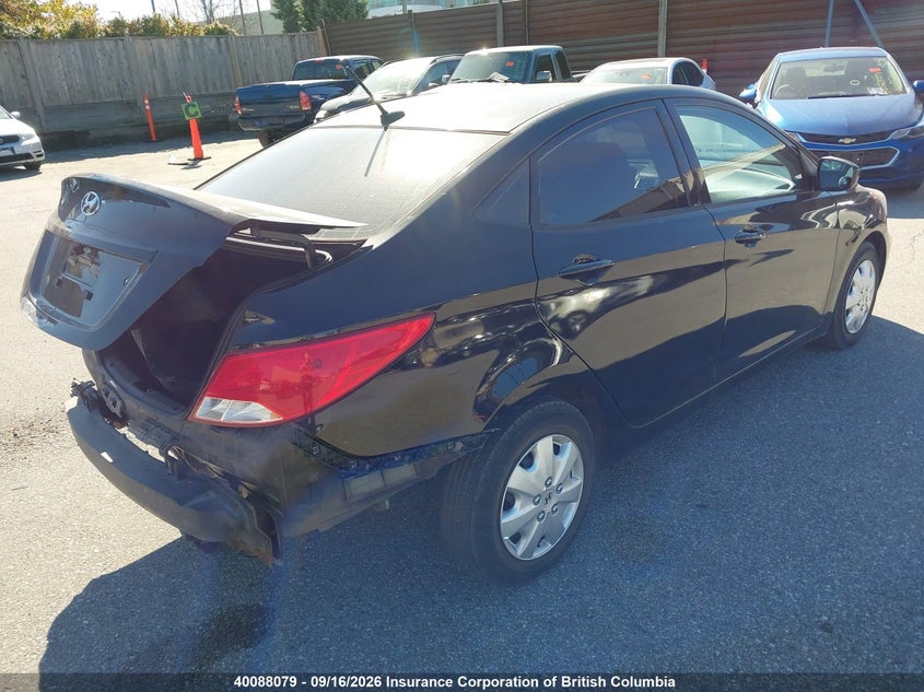 Vin: kmhct4ae0fu912601, lot: 30106963, hyundai accent gls 20154