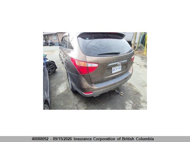 Vin: km8nudcc3au129301, lot: 30106977, hyundai veracruz gls/limited 20103