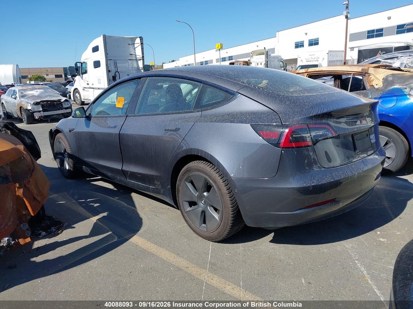 Vin: 5yj3e1ea0mf092420, lot: 30106978, tesla model 3 20213