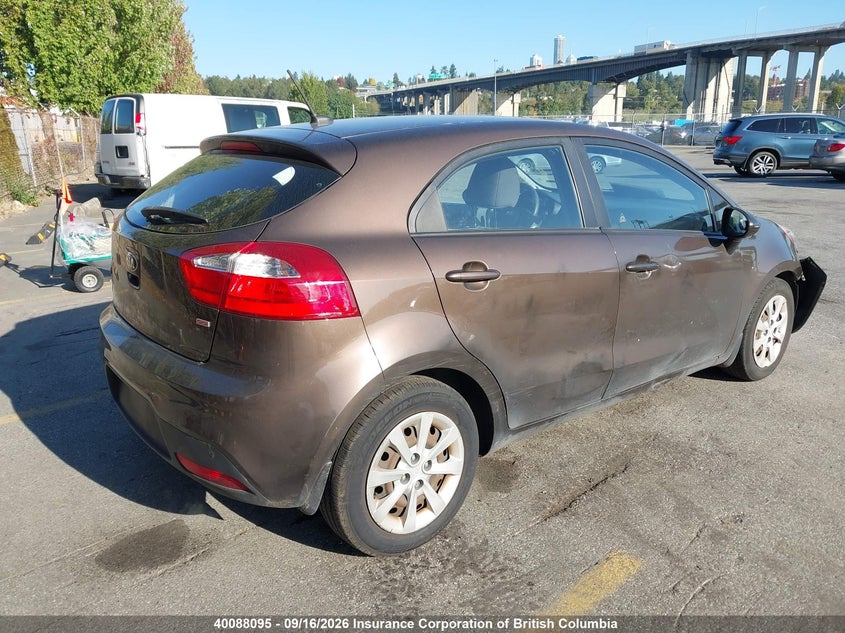 Vin: knadm5a38d6800704, lot: 30106981, kia rio ex/lx/lx+/sx 20134