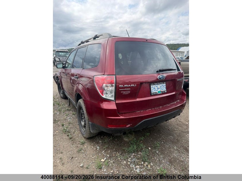 Vin: jf2shcbc6bh761129, lot: 30107005, subaru forester 2.5x 20113