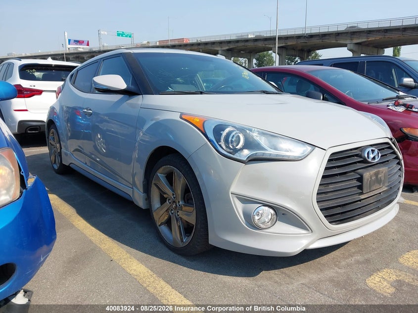 Vin: kmhtc6ae1du176809, lot: 30107028, hyundai veloster turbo 2013 img_1