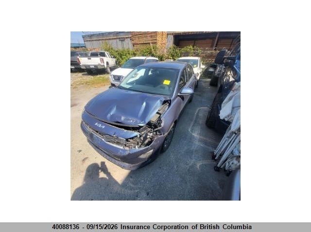 Vin: 3kpa25ad4pe623796, lot: 30107032, kia rio 20232