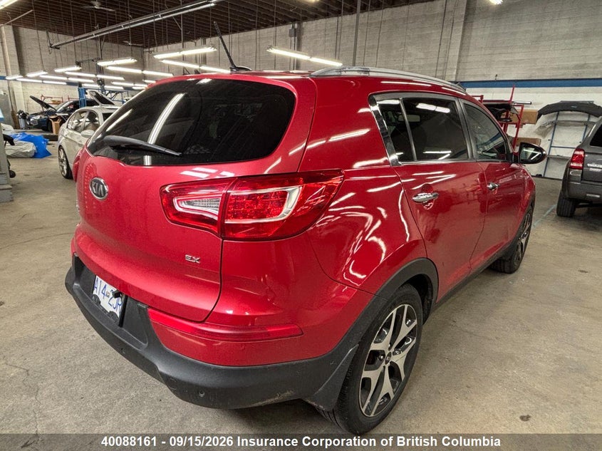 Vin: kndpc3a26b7149417, lot: 30107060, kia sportage ex 20114