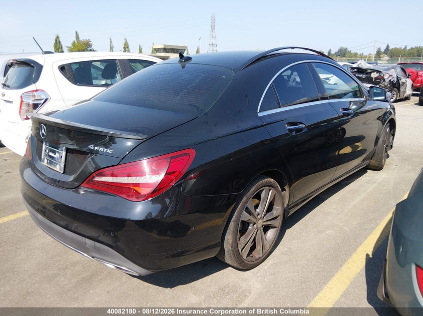 Vin: wddsj4gb4jn518112, lot: 30107080, mercedes-benz cla 250 4matic 20184