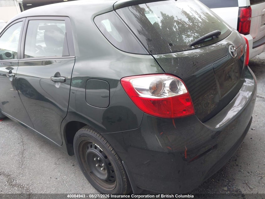 Vin: 2t1ku4ee4dc930522, lot: 30107091, toyota corolla matrix 20133