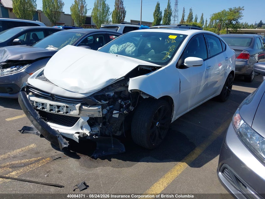 Vin: 1c3cdfeb1ed906774, lot: 30107095, dodge dart gt 20142
