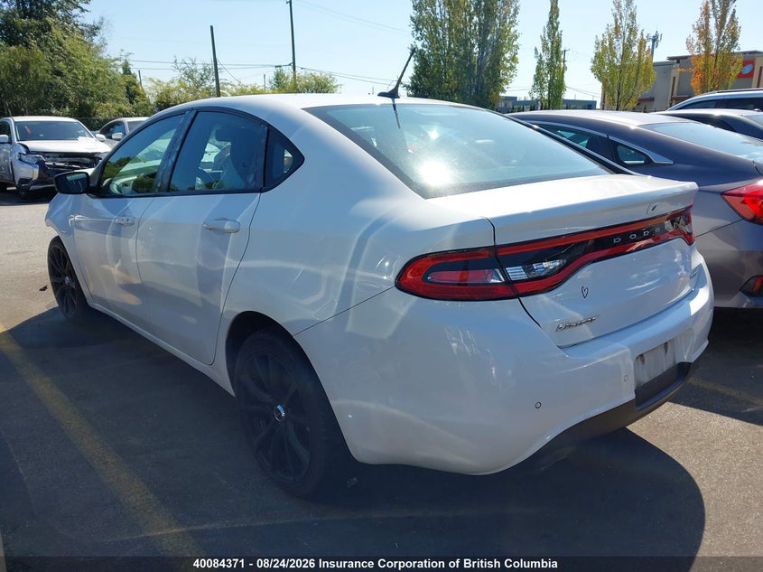 Vin: 1c3cdfeb1ed906774, lot: 30107095, dodge dart gt 20143