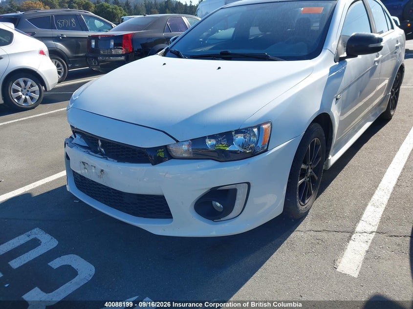 Vin: ja32u2fu1hu607952, lot: 30107113, mitsubishi lancer es 20172