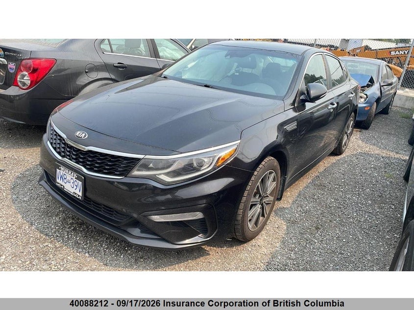Vin: 5xxgt4l31kg281035, lot: 30107131, kia optima lx/s 20192