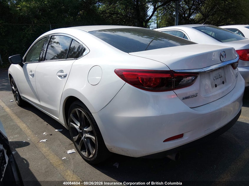 Vin: jm1gl1w56h1155446, lot: 30107148, mazda 6 grand touring 20173