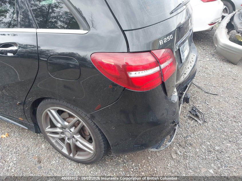 Vin: wddmh4gb2gj400970, lot: 30107151, mercedes-benz b 250 4matic 20163