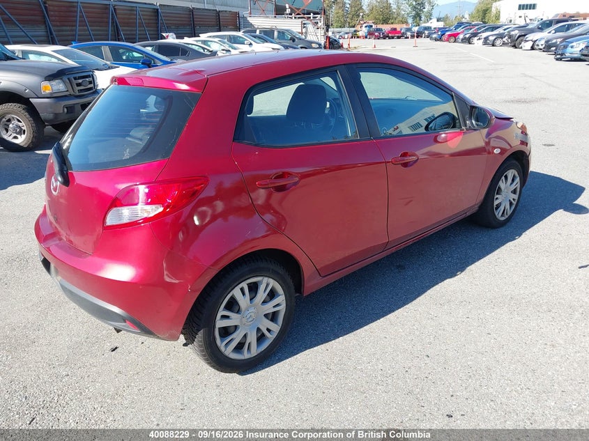 Vin: jm1de1ky9e0185801, lot: 30107154, mazda mazda2 sport 20144