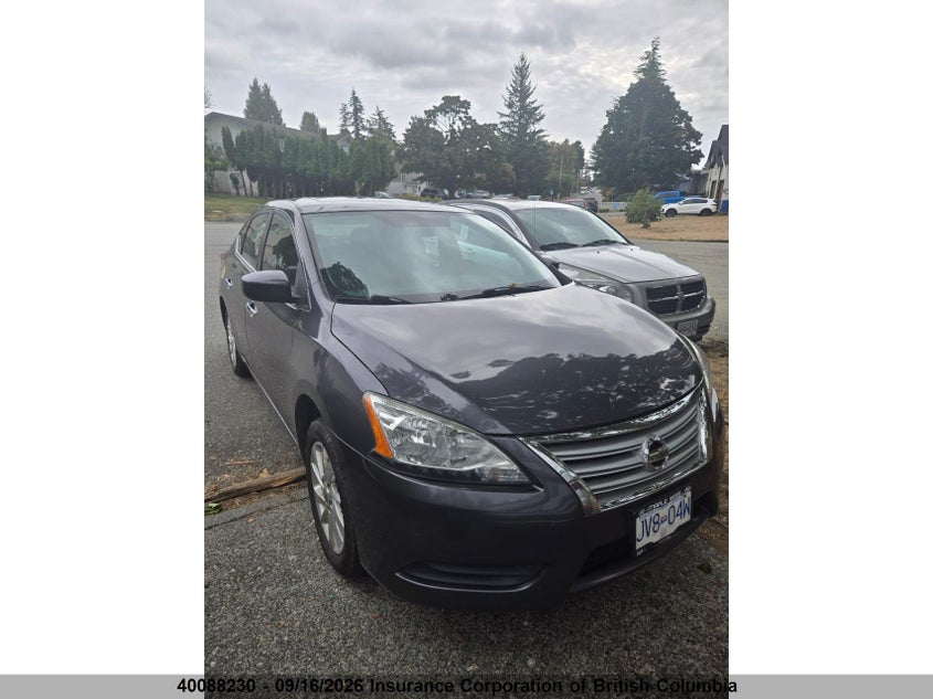 Vin: 3n1ab7ap9fl646588, lot: 30107155, nissan sentra s/sv/sr/sl 20152