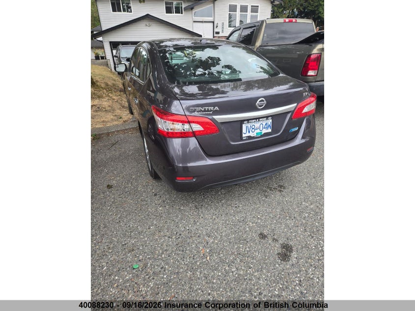 Vin: 3n1ab7ap9fl646588, lot: 30107155, nissan sentra s/sv/sr/sl 20153