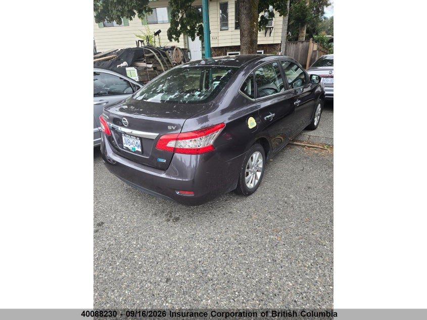 Vin: 3n1ab7ap9fl646588, lot: 30107155, nissan sentra s/sv/sr/sl 20154