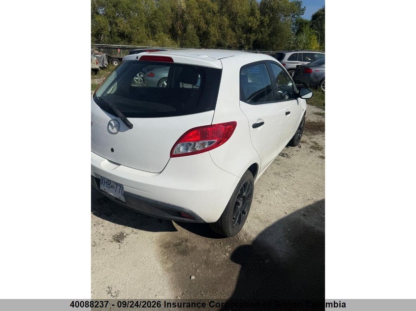 Vin: jm1de1ky3c0146442, lot: 30107168, mazda mazda2 20124