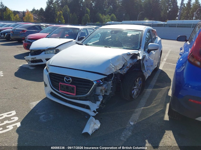 Vin: jm1bn1v73j1179703, lot: 30107292, mazda 3 gs 20182