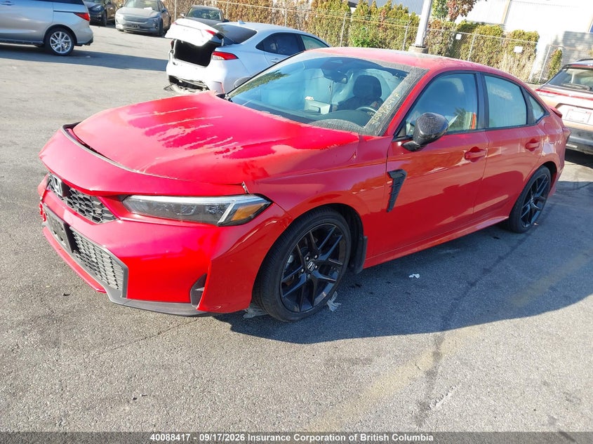 Vin: 2hgfe4f88sh017550, lot: 30107384, honda civic 20252