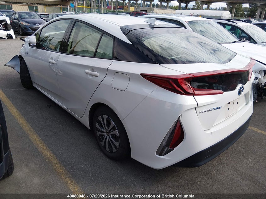 Vin: jtdkarfp9l3152165, lot: 30107399, toyota prius prime le/xle/limited 20203