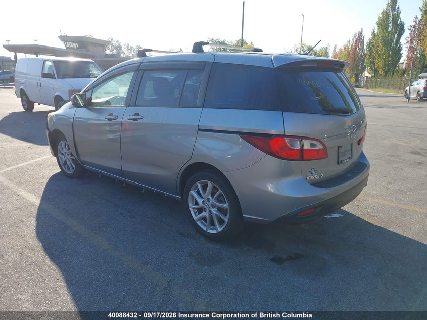Vin: jm1cw2dl7c0135055, lot: 30107400, mazda 5 20123