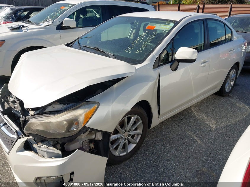 Vin: jf1gjac65dh025314, lot: 30107406, subaru impreza premium 20132