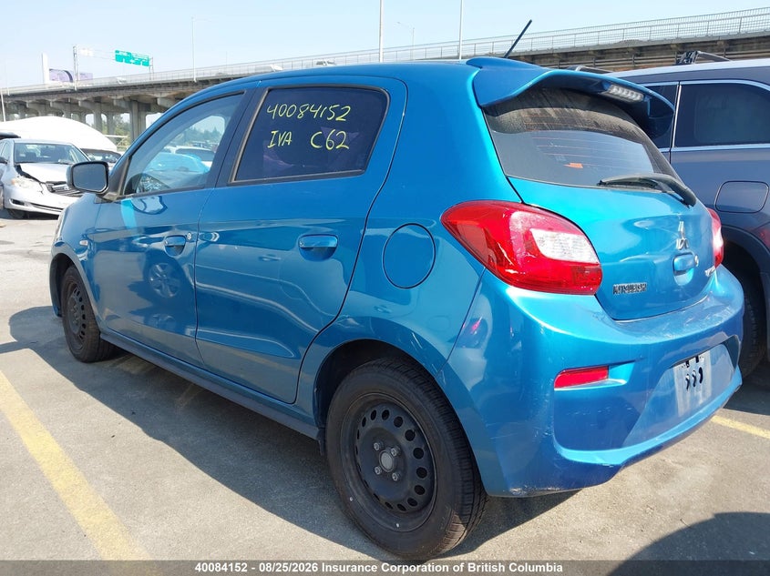 Vin: ml32a3hj3hh008064, lot: 30107411, mitsubishi mirage es 20173