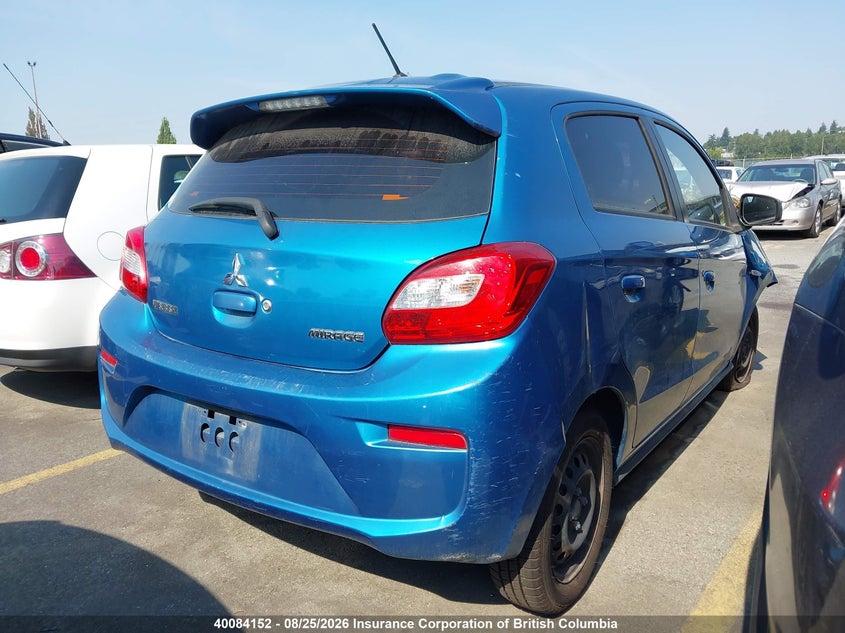 Vin: ml32a3hj3hh008064, lot: 30107411, mitsubishi mirage es 20174