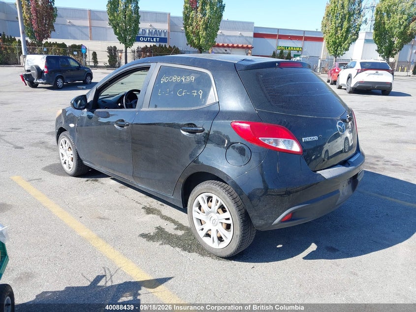 Vin: jm1de1ky2d0163833, lot: 30107414, mazda mazda2 20133