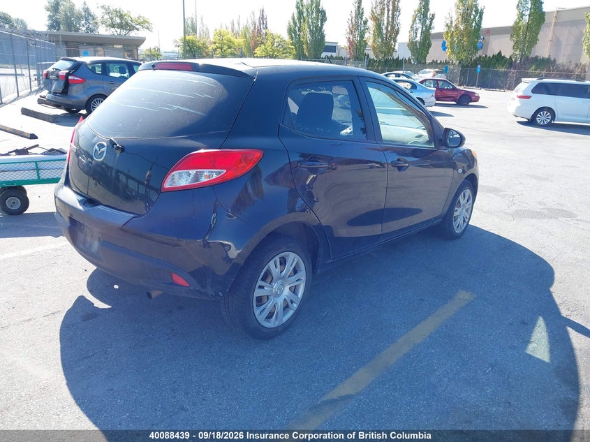 Vin: jm1de1ky2d0163833, lot: 30107414, mazda mazda2 20134