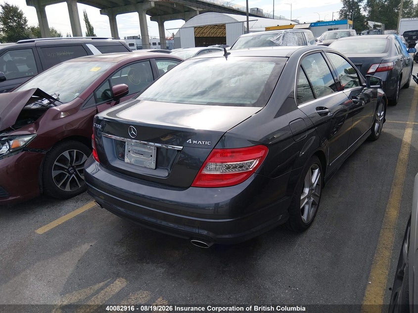 Vin: wddgf8bb8af520106, lot: 30107424, mercedes-benz c 300 4matic 20104