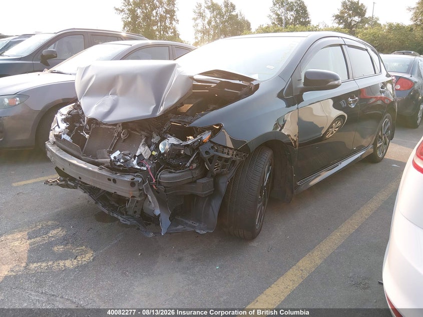 Vin: jtnkarje0jj576084, lot: 30107431, toyota corolla im 20182