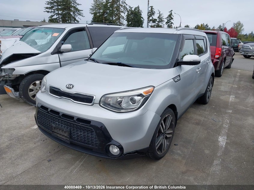 Vin: kndjx3a59e7714235, lot: 30107449, kia soul 20142