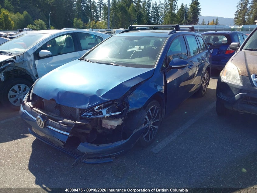 Vin: 3vw017au8hm542573, lot: 30107455, volkswagen golf 20172