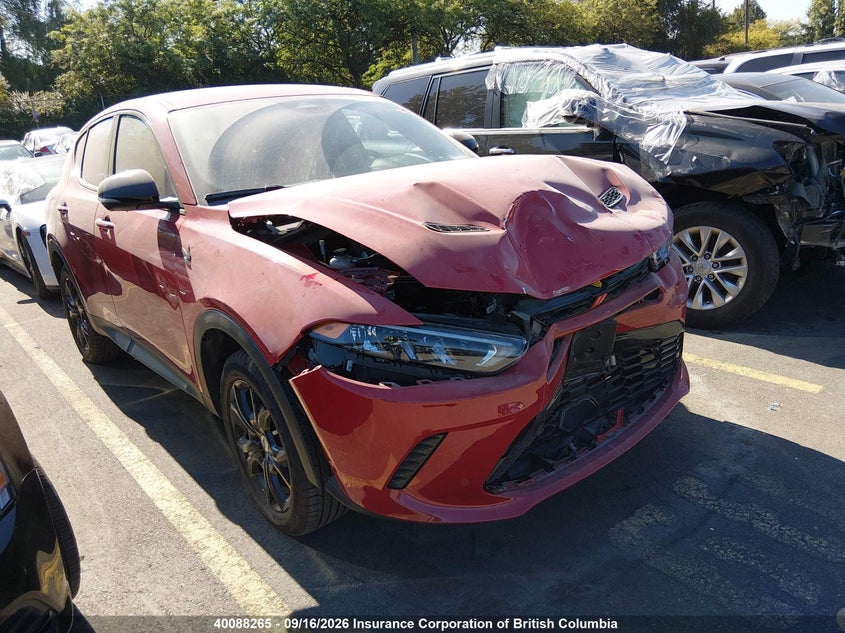 2024 Dodge Hornet Gt, Удар спереду, IAAI, VIN ZACNDFAN0R3A41900