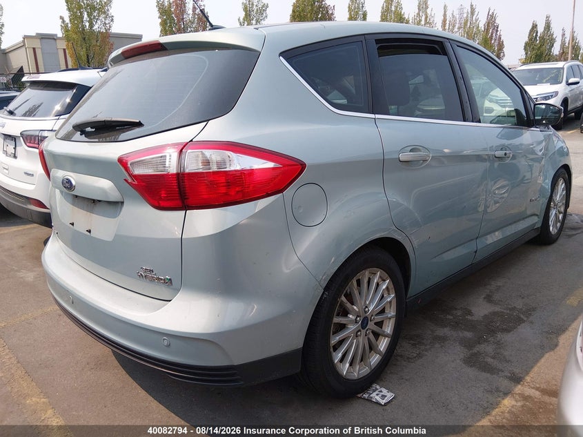 Vin: 1fadp5bu9dl507709, lot: 30107497, ford c-max sel 20134