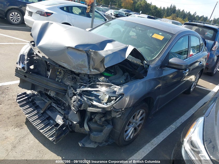 Vin: 3n1ab7apxky342070, lot: 30107516, nissan sentra s/sv/sr/sl 20192