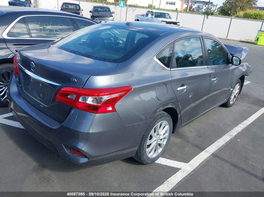 Vin: 3n1ab7apxky342070, lot: 30107516, nissan sentra s/sv/sr/sl 20194
