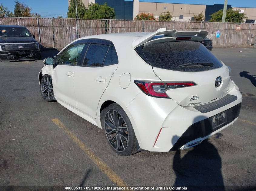 Vin: jtnk4rbe9k3028905, lot: 30107534, toyota corolla se/xse 20193