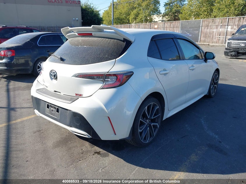 Vin: jtnk4rbe9k3028905, lot: 30107534, toyota corolla se/xse 20194