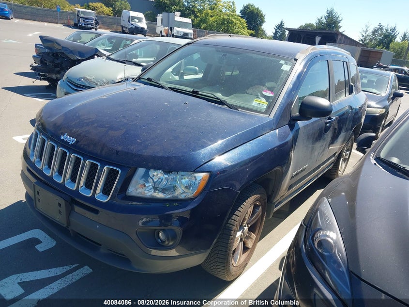 Vin: 1c4njcaa6cd639380, lot: 30107540, jeep compass 20122