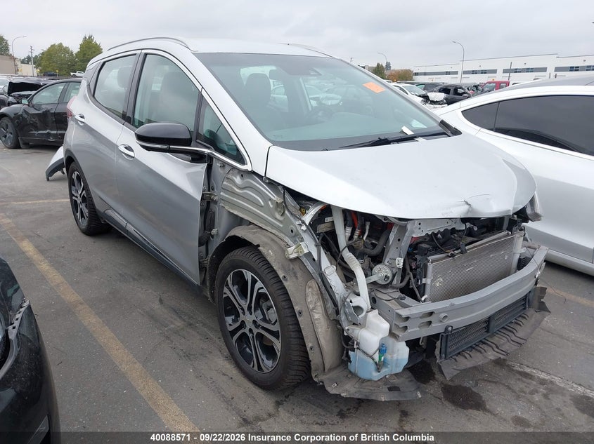 2017 Chevrolet Bolt Ev Premier, Удар спереди, IAAI, VIN 1G1FX6S03H4133354