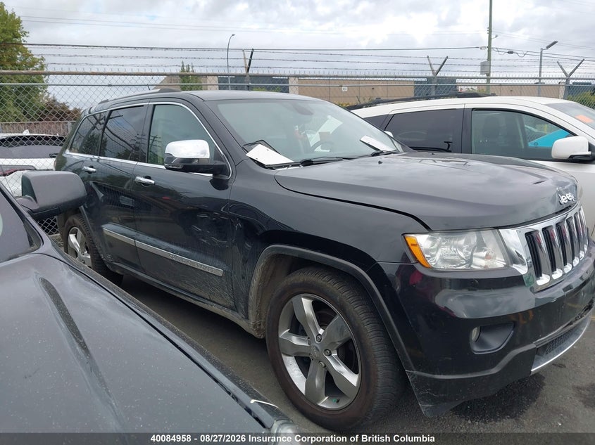 Vin: 1j4rr5gg1bc551773, lot: 30107603, jeep grand cherokee limited 20111
