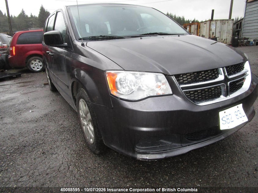 2015 Dodge Grand Caravan Se, Левый бок, IAAI, VIN 2C4RDGBG4FR611873