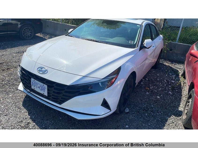 Vin: kmhlm4ag2pu477855, lot: 30107726, hyundai elantra sel 20232