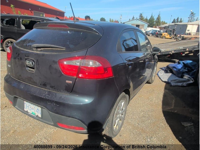 Vin: knadm5a37f6520064, lot: 30107732, kia rio lx 20154
