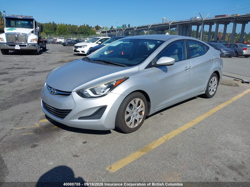 Vin: 5npdh4ae1eh490437, lot: 30107741, hyundai elantra se/sport/limited 20142